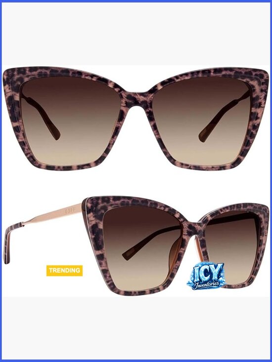 Cat Eye Sunglasses - Oversized, Scratch Resistant, UV Protection main image 6